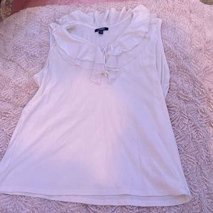 White Ruffles Shirt